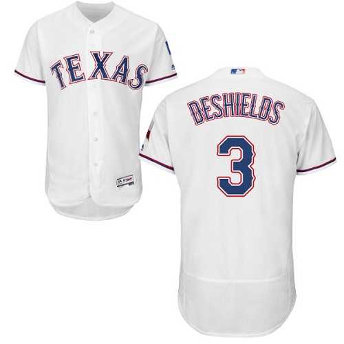 Texas Rangers #3 Delino Deshields White Flexbase Stitched Jersey DingZhi,We sell and wholesale Texas Rangers #3 Delino Deshields White Flexbase Stitched Jersey DingZhi on line form chian!