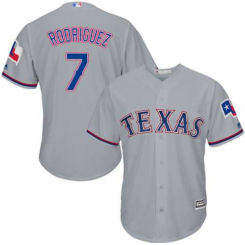Texas Rangers #7 Ivan Rodriguez Gray New Cool Base Stitched Jersey DingZhi,We sell and wholesale Texas Rangers #7 Ivan Rodriguez Gray New Cool Base Stitched Jersey DingZhi on line form chian!