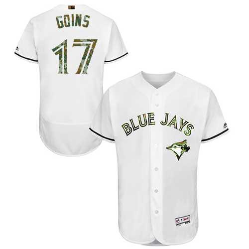 Toronto Blue Jays #17 Ryan Goins White Memorial Day Flexbase Stitched Jersey DingZhi,We sell and wholesale Toronto Blue Jays #17 Ryan Goins White Memorial Day Flexbase Stitched Jersey DingZhi on line form chian!
