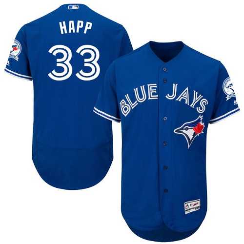 Toronto Blue Jays #33 J.A. Happ Blue With 40th Anniversary Patch Flexbase Stitched Jersey DingZhi,We sell and wholesale Toronto Blue Jays #33 J.A. Happ Blue With 40th Anniversary Patch Flexbase Stitched Jersey DingZhi on line form chian!