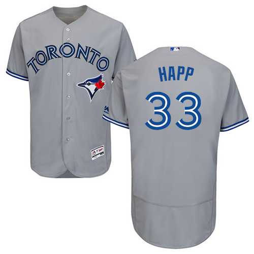 Toronto Blue Jays #33 J.A. Happ Gray Flexbase Stitched Jersey DingZhi,We sell and wholesale Toronto Blue Jays #33 J.A. Happ Gray Flexbase Stitched Jersey DingZhi on line form chian!