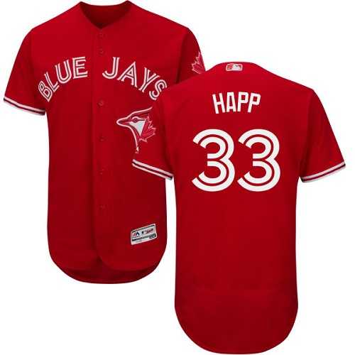 Toronto Blue Jays #33 J.A. Happ Red Flexbase Stitched Jersey DingZhi,We sell and wholesale Toronto Blue Jays #33 J.A. Happ Red Flexbase Stitched Jersey DingZhi on line form chian!