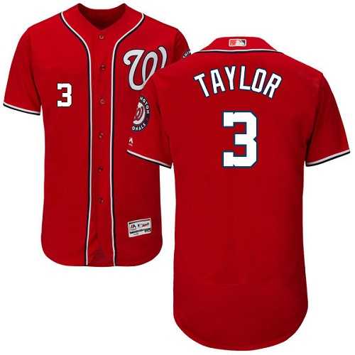 Washington Nationals #3 Michael Taylor Red Flexbase Stitched Jersey DingZhi,We sell and wholesale Washington Nationals #3 Michael Taylor Red Flexbase Stitched Jersey DingZhi on line form chian!