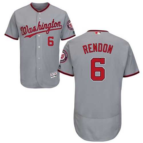 Washington Nationals #6 Anthony Rendon Gray Flexbase Stitched Jersey DingZhi,We sell and wholesale Washington Nationals #6 Anthony Rendon Gray Flexbase Stitched Jersey DingZhi on line form chian!
