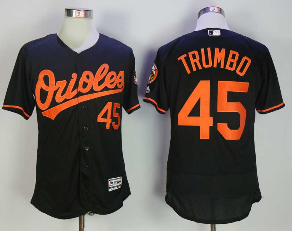 Baltimore Orioles #45 Mark Trumbo Black Flexbase Jersey,We sell and wholesale Baltimore Orioles #45 Mark Trumbo Black Flexbase Jersey on line form chian!