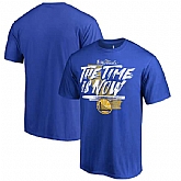 Men's Golden State Warriors Fanatics Branded Royal 2017 NBA Finals Bound Team T-shirt FengYun,baseball caps,new era cap wholesale,wholesale hats