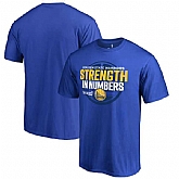 Men's Golden State Warriors Fanatics Branded Royal 2017 NBA Playoffs Slogan T-shirt FengYun,baseball caps,new era cap wholesale,wholesale hats