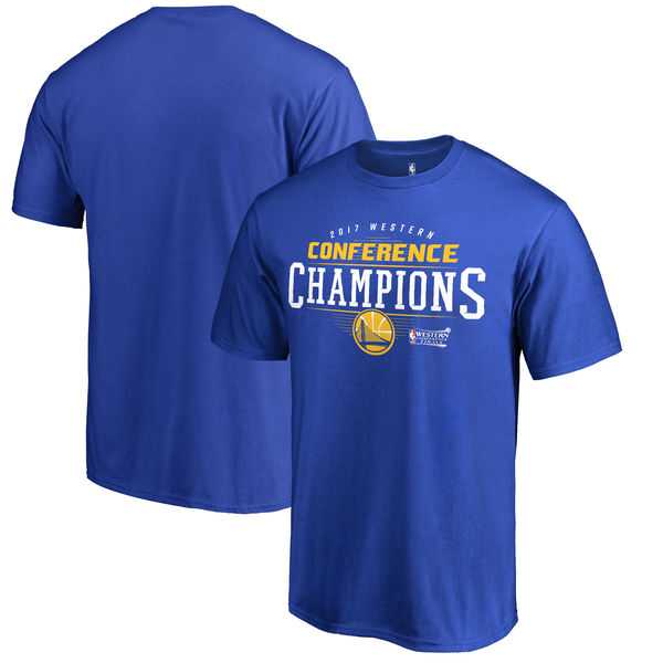 Men's Golden State Warriors Fanatics Branded Royal 2017 Western Conference Champions Finals Crossover T-shirt FengYun,We sell and wholesale Men's Golden State Warriors Fanatics Branded Royal 2017 Western Conference Champions Finals Crossover T-shirt FengYun on line form chian!
