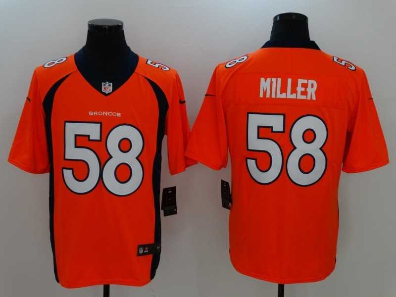 Nike Limited Denver Broncos #58 Von Miller Orange Vapor Untouchable Jersey,We sell and wholesale Nike Limited Denver Broncos #58 Von Miller Orange Vapor Untouchable Jersey on line form chian!