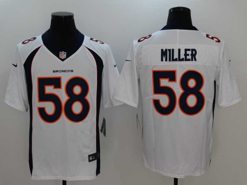 Nike Limited Denver Broncos #58 Von Miller White Vapor Untouchable Jersey,We sell and wholesale Nike Limited Denver Broncos #58 Von Miller White Vapor Untouchable Jersey on line form chian!