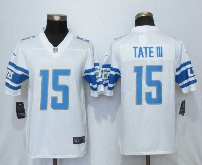 Nike Limited Detroit Lions #15 Golden Tate III White Vapor Untouchable Jersey,We sell and wholesale Nike Limited Detroit Lions #15 Golden Tate III White Vapor Untouchable Jersey on line form chian!