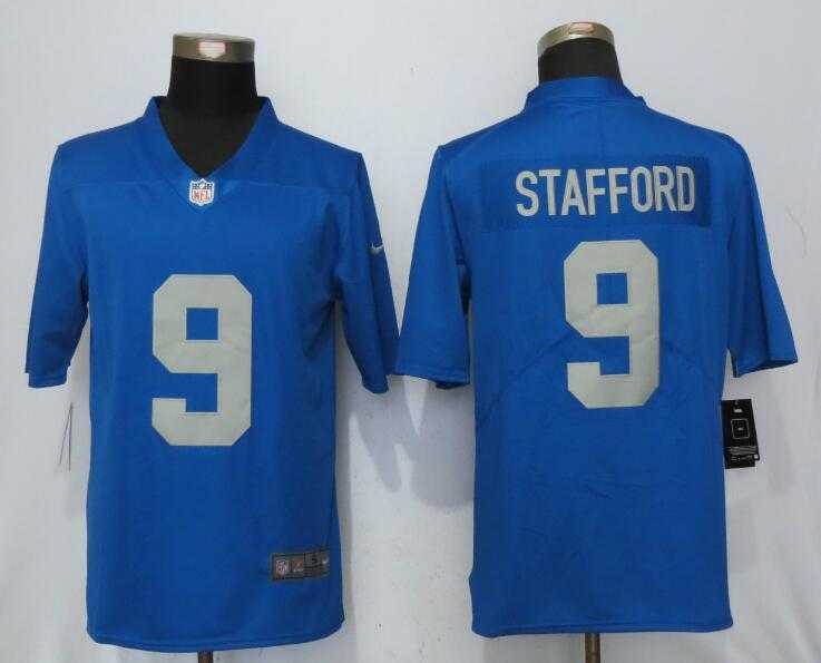 Nike Limited Detroit Lions #9 Matthew Stafford Blue Throwback Vapor Untouchable Jersey,We sell and wholesale Nike Limited Detroit Lions #9 Matthew Stafford Blue Throwback Vapor Untouchable Jersey on line form chian!