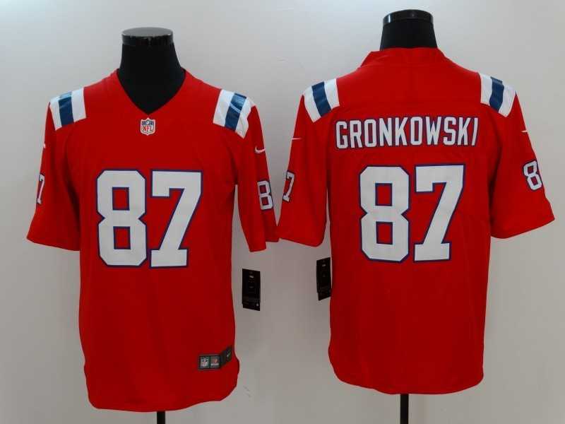 Nike Limited New England Patriots #87 Rob Gronkowski Red Vapor Untouchable Jersey,We sell and wholesale Nike Limited New England Patriots #87 Rob Gronkowski Red Vapor Untouchable Jersey on line form chian!