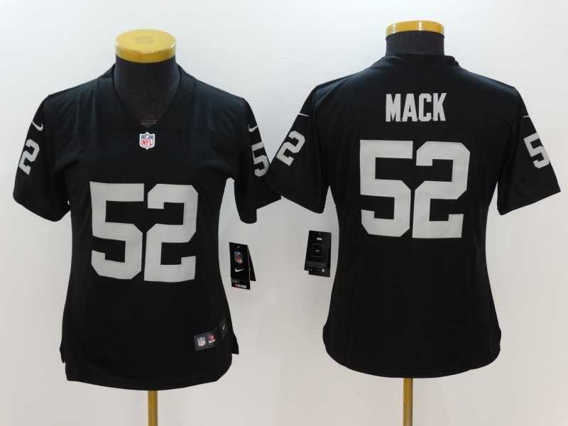 Women Limited Nike Oakland Raiders #52 Khalil Mack Black Vapor Untouchable Jersey,We sell and wholesale Women Limited Nike Oakland Raiders #52 Khalil Mack Black Vapor Untouchable Jersey on line form chian!
