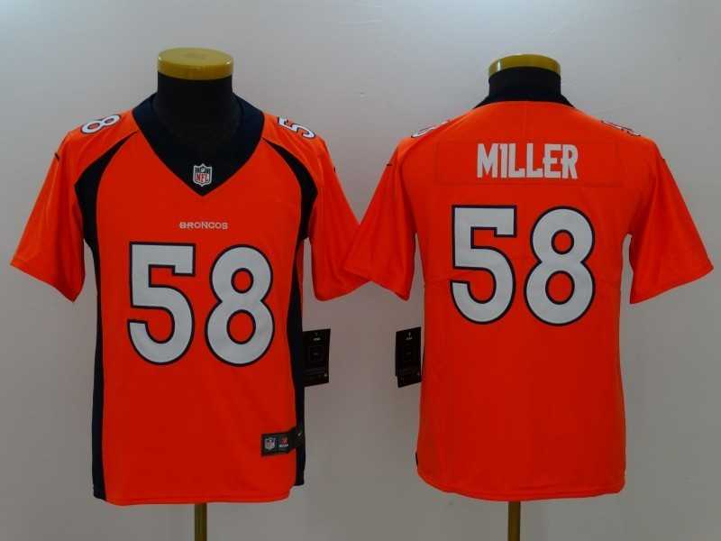 Youth Limited Nike Denver Broncos #58 Von Miller Orange Vapor Untouchable Jersey,We sell and wholesale Youth Limited Nike Denver Broncos #58 Von Miller Orange Vapor Untouchable Jersey on line form chian!