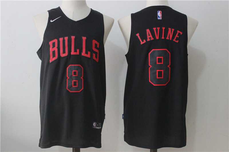Chicago Bulls #8 Zach LaVine Black Nike Stitched Jersey,We sell and wholesale Chicago Bulls #8 Zach LaVine Black Nike Stitched Jersey on line form chian!