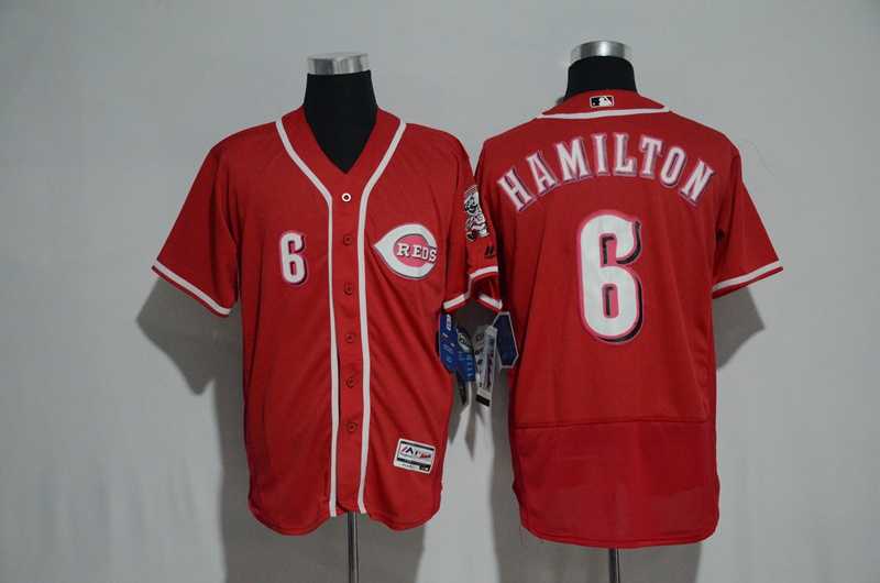 Cincinnati Reds #6 Billy Hamilton Red Flexbase Stitched Jersey,We sell and wholesale Cincinnati Reds #6 Billy Hamilton Red Flexbase Stitched Jersey on line form chian!