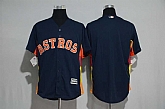 Customized Men's Houston Astros Navy Blue New Cool Base Stitched Jersey,baseball caps,new era cap wholesale,wholesale hats