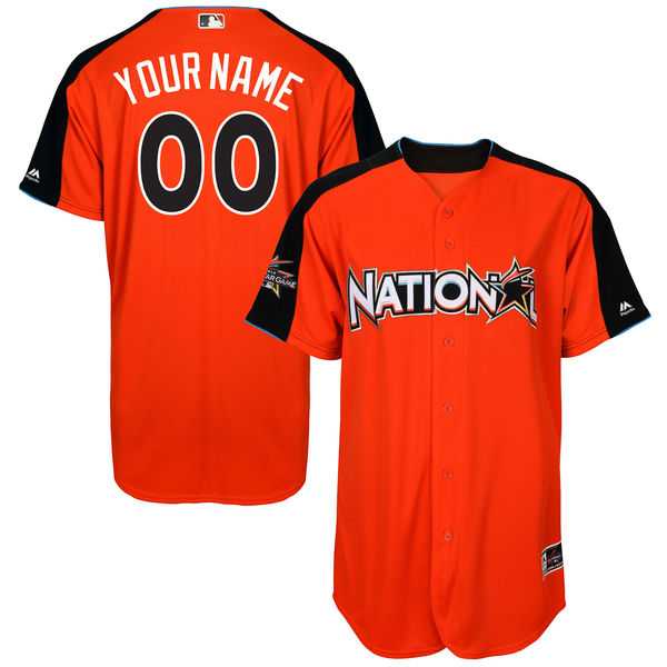 Customized Men's National League Majestic Orange 2017 MLB All-Star Game Home Run Derby Team Jersey,We sell and wholesale Customized Men's National League Majestic Orange 2017 MLB All-Star Game Home Run Derby Team Jersey on line form chian!
