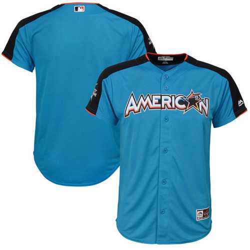 Customized Youth American League Majestic Blue 2017 MLB All-Star Game Home Run Derby Team Jersey,We sell and wholesale Customized Youth American League Majestic Blue 2017 MLB All-Star Game Home Run Derby Team Jersey on line form chian!