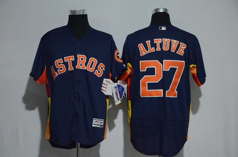 Houston Astros #27 Jose Altuve Navy Blue Flexbase Collection Stitched Jersey,We sell and wholesale Houston Astros #27 Jose Altuve Navy Blue Flexbase Collection Stitched Jersey on line form chian!