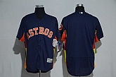 Houston Astros Blank Navy Blue Flexbase Collection Stitched Jersey,baseball caps,new era cap wholesale,wholesale hats