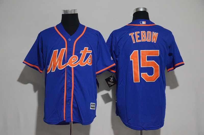 New York Mets #15 Tim Tebow Blue New Cool Base Jersey,We sell and wholesale New York Mets #15 Tim Tebow Blue New Cool Base Jersey on line form chian!