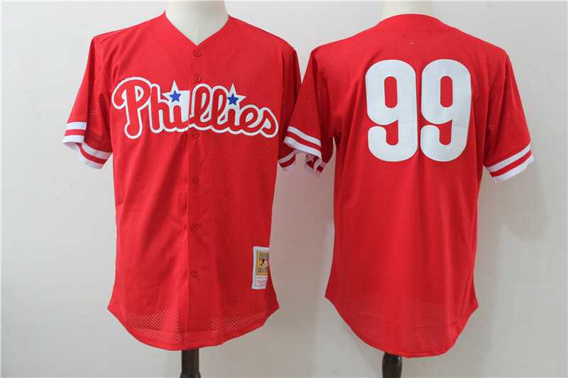 Philadelphia Phillies #99 Nick Williams Red Mitchell And Ness Throwback Stitched Jersey,We sell and wholesale Philadelphia Phillies #99 Nick Williams Red Mitchell And Ness Throwback Stitched Jersey on line form chian!