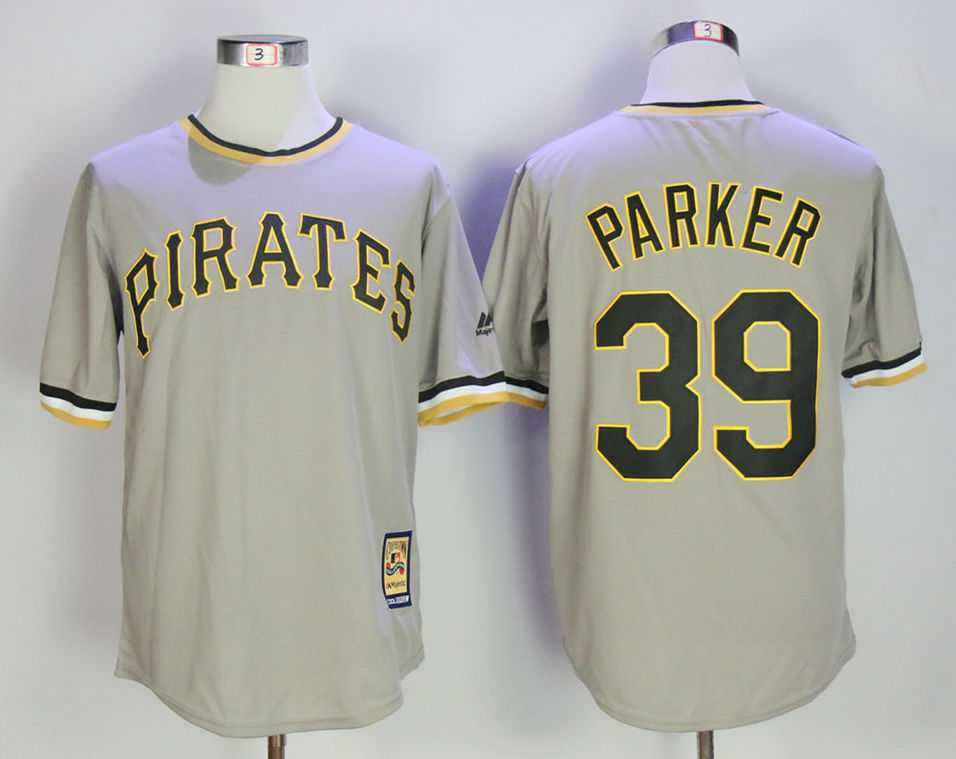 Pittsburgh Pirates #39 Dave Parker Gray Cooperstown Collection Cool Base Jersey,We sell and wholesale Pittsburgh Pirates #39 Dave Parker Gray Cooperstown Collection Cool Base Jersey on line form chian!