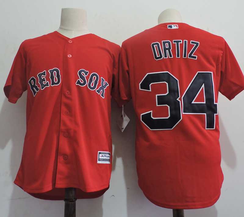 Youth Boston Red Sox #34 David Ortiz Red New Cool Base Jersey,We sell and wholesale Youth Boston Red Sox #34 David Ortiz Red New Cool Base Jersey on line form chian!