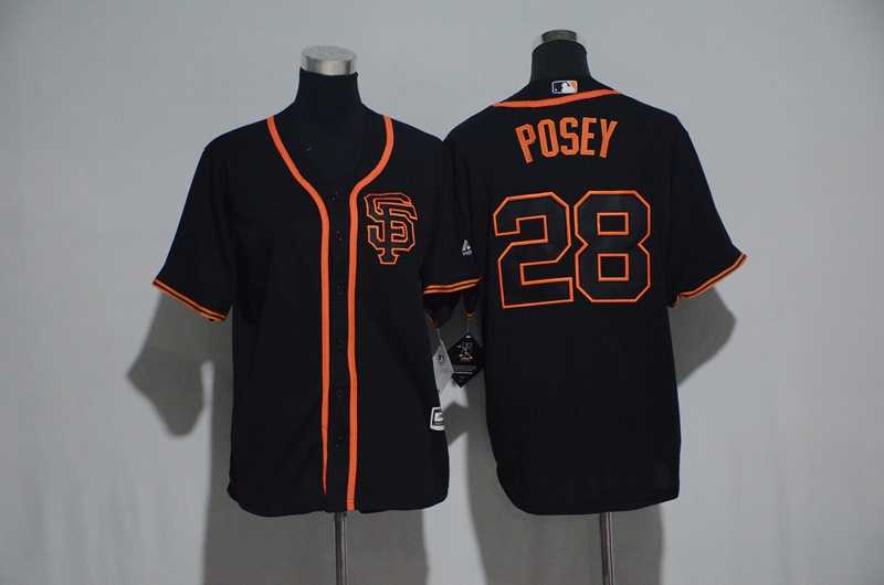 Youth San Francisco Giants #28 Buster Posey Black New Cool Base Jersey,We sell and wholesale Youth San Francisco Giants #28 Buster Posey Black New Cool Base Jersey on line form chian!