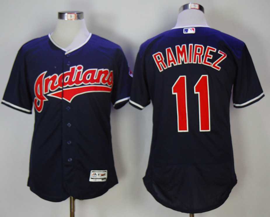 Cleveland Indians #11 Jose Ramirez Navy Flexbase Stitched Jerseys,We sell and wholesale Cleveland Indians #11 Jose Ramirez Navy Flexbase Stitched Jerseys on line form chian!