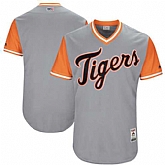 Customized Men's Detroit Tigers Majestic Gray 2017 Players Weekend Team Jersey,baseball caps,new era cap wholesale,wholesale hats