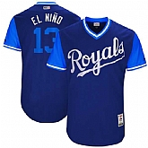 Kansas City Royals #13 Salvador Perez El Nino Majestic Royal 2017 Players Weekend Jersey,baseball caps,new era cap wholesale,wholesale hats