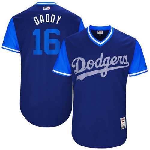 Los Angeles Dodgers #16 Andre Ethier Daddy Majestic Royal 2017 Players Weekend Jersey,We sell and wholesale Los Angeles Dodgers #16 Andre Ethier Daddy Majestic Royal 2017 Players Weekend Jersey on line form chian!