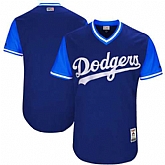 Los Angeles Dodgers Blank Majestic Navy 2017 Players Weekend Team Jersey,baseball caps,new era cap wholesale,wholesale hats