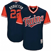 Minnesota Twins #22 Miguel Sano Boqueton Majestic Navy 2017 Players Weekend Jersey,baseball caps,new era cap wholesale,wholesale hats