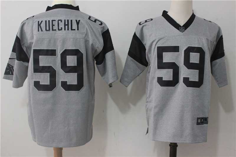 Nike Carolina Panthers #59 Luke Kuechly Gridiron Gray II Stitched Limited Jersey,We sell and wholesale Nike Carolina Panthers #59 Luke Kuechly Gridiron Gray II Stitched Limited Jersey on line form chian!