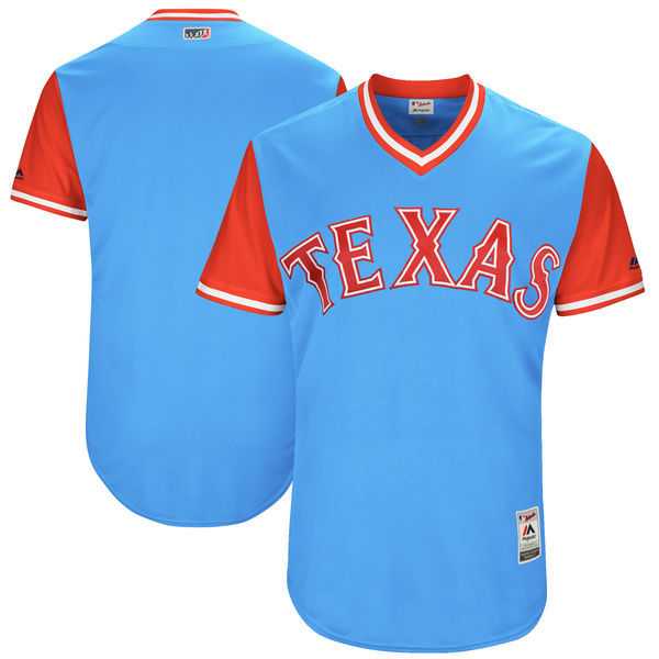 Texas Rangers Blank Majestic Light Blue 2017 Players Weekend Team Jersey,We sell and wholesale Texas Rangers Blank Majestic Light Blue 2017 Players Weekend Team Jersey on line form chian!