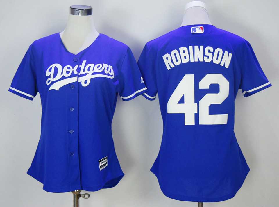 Women Los Angeles Dodgers #42 Jackie Robinson Blue New Cool Base Stitched Jerseys,We sell and wholesale Women Los Angeles Dodgers #42 Jackie Robinson Blue New Cool Base Stitched Jerseys on line form chian!