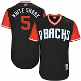 Arizona Diamondbacks #5 Gregor Blanco White Shark Majestic Black 2017 Players Weekend Jersey JiaSu,baseball caps,new era cap wholesale,wholesale hats