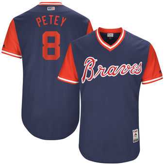 Atlanta Braves #8 Jace Peterson Petey Majestic Navy 2017 Players Weekend Jersey JiaSu,We sell and wholesale Atlanta Braves #8 Jace Peterson Petey Majestic Navy 2017 Players Weekend Jersey JiaSu on line form chian!