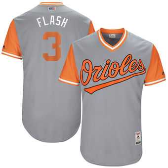 Baltimore Orioles #3 Ryan Flaherty Flash Majestic Gray 2017 Players Weekend Jersey JiaSu,We sell and wholesale Baltimore Orioles #3 Ryan Flaherty Flash Majestic Gray 2017 Players Weekend Jersey JiaSu on line form chian!