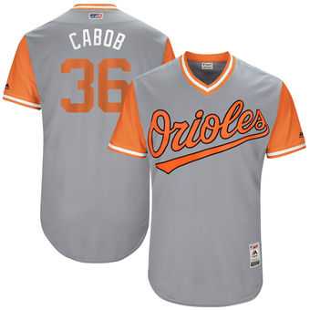 Baltimore Orioles #36 Caleb Joseph Cabob Majestic Gray 2017 Players Weekend Jersey JiaSu,We sell and wholesale Baltimore Orioles #36 Caleb Joseph Cabob Majestic Gray 2017 Players Weekend Jersey JiaSu on line form chian!