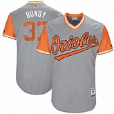 Baltimore Orioles #37 Dylan Bundy Bundy Majestic Gray 2017 Players Weekend Jersey JiaSu,baseball caps,new era cap wholesale,wholesale hats