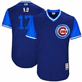 Chicago Cubs #17 Kris Bryant KB Majestic Navy 2017 Players Weekend Jersey JiaSu,baseball caps,new era cap wholesale,wholesale hats