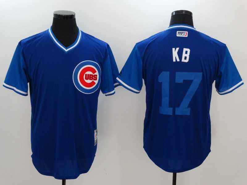 Chicago Cubs #17 Kris Bryant KB Navy Majestic Players Weekend Mlb Jerseys,We sell and wholesale Chicago Cubs #17 Kris Bryant KB Navy Majestic Players Weekend Mlb Jerseys on line form chian!
