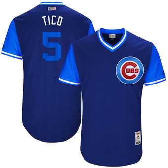 Chicago Cubs #5 Albert Almora Tico Majestic Royal 2017 Players Weekend Jersey JiaSu,We sell and wholesale Chicago Cubs #5 Albert Almora Tico Majestic Royal 2017 Players Weekend Jersey JiaSu on line form chian!
