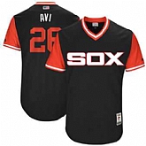 Chicago White Sox #26 Avisail Garcia Avi Majestic Black 2017 Players Weekend Jersey JiaSu,baseball caps,new era cap wholesale,wholesale hats