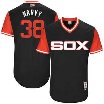 Chicago White Sox #38 Omar Narvaez Narvy Majestic Black 2017 Players Weekend Jersey JiaSu,We sell and wholesale Chicago White Sox #38 Omar Narvaez Narvy Majestic Black 2017 Players Weekend Jersey JiaSu on line form chian!